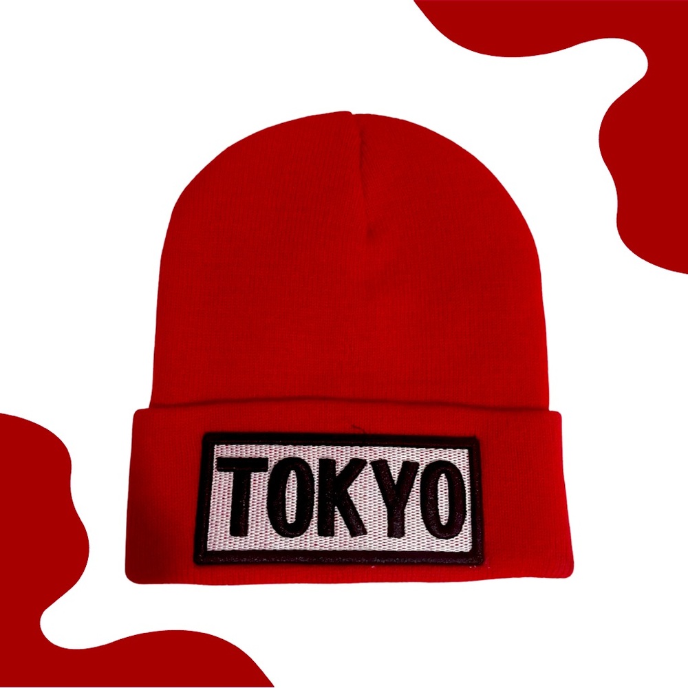 TOKYO - BEANIE -RED SALE SALE SALE
